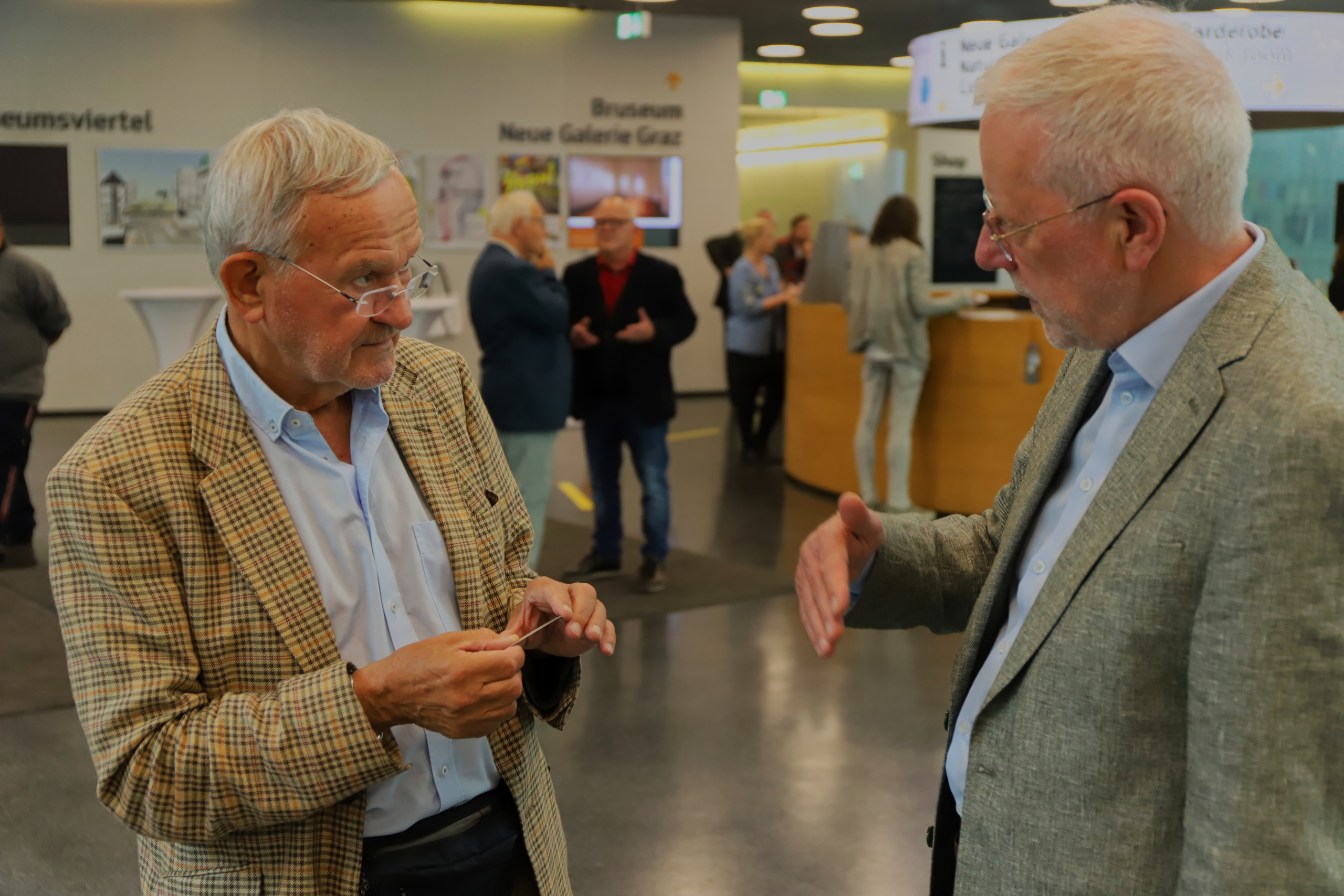 Neue Galerie Graz Ausstellung Janz Franz. Schau weg Teppata!