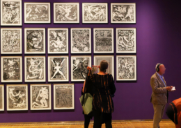 Neue Galerie Graz Ausstellung Janz Franz. Schau weg Teppata!