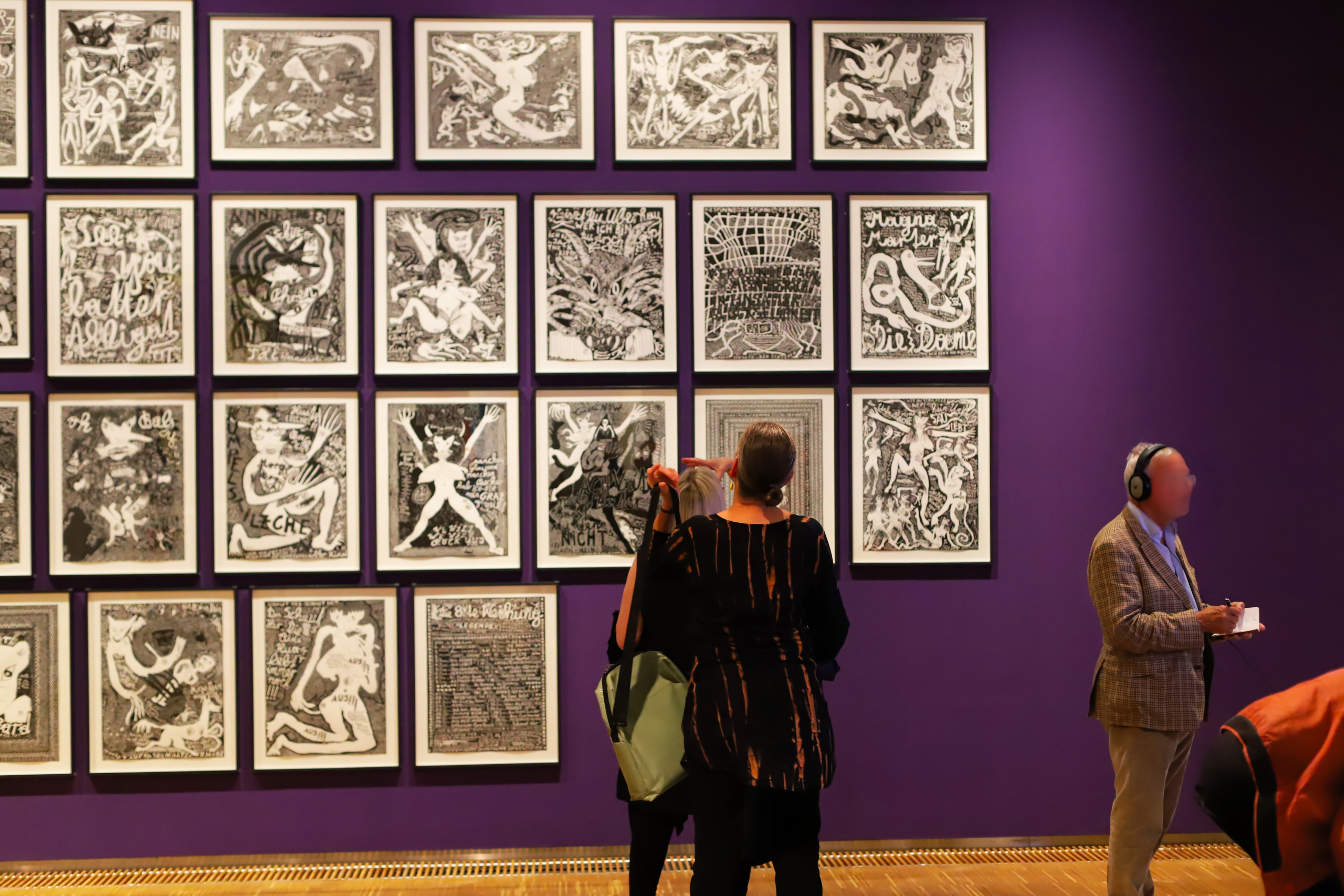 Neue Galerie Graz Ausstellung Janz Franz. Schau weg Teppata!