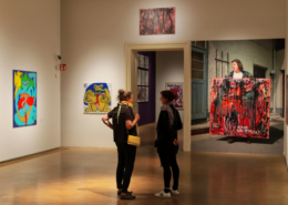 Neue Galerie Graz Ausstellung Janz Franz. Schau weg Teppata!