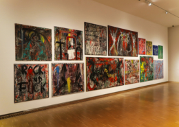 Neue Galerie Graz Ausstellung Janz Franz. Schau weg Teppata!