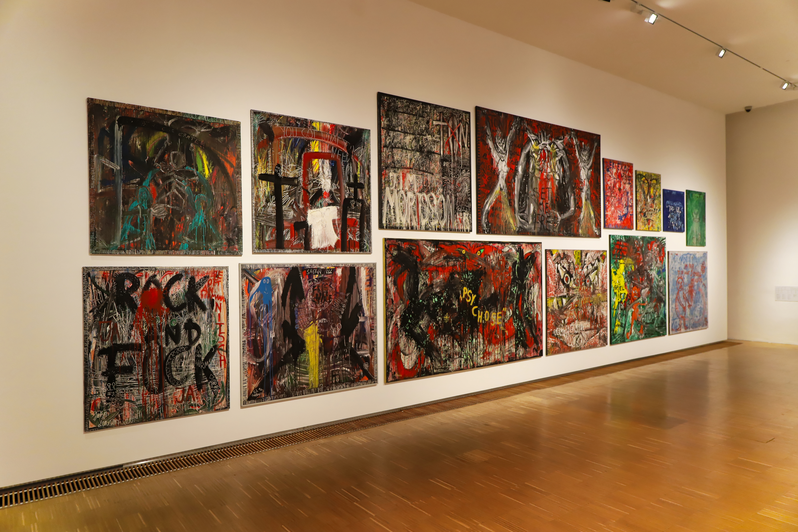 Neue Galerie Graz Ausstellung Janz Franz. Schau weg Teppata!