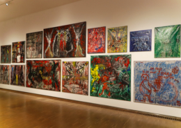 Neue Galerie Graz Ausstellung Janz Franz. Schau weg Teppata!