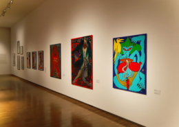 Neue Galerie Graz Ausstellung Janz Franz. Schau weg Teppata!