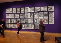 Neue Galerie Graz Ausstellung Janz Franz. Schau weg Teppata!